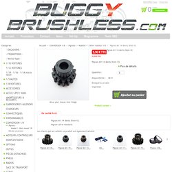 Pignon M1 14 dents 5mm V2 - BBS - Buggy Brushless Shop, Voiture modélisme électrique