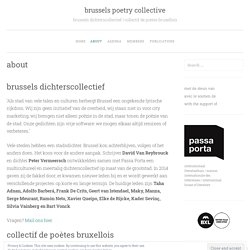 brussels poetry collective