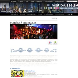 Toutes les soirées à Bruxelles - VISITBRUSSELS