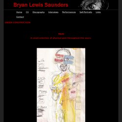 Bryan Lewis Saunders - PAIN