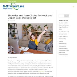 Shoulder and Arm Circles for Neck and Upper Back Stress Relief