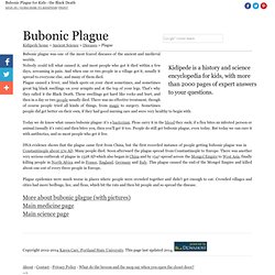 Bubonic Plague (the Black Death)