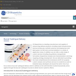Buccal/ Sublingual Delivery