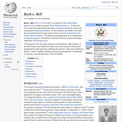 Buck v. Bell