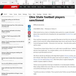 Five Ohio State Buckeyes, including Terrelle Pryor, must sit out five games in '11