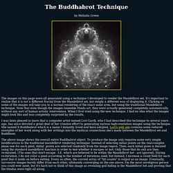 Buddhabrot fractal method