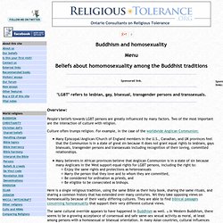 Buddhism and homosexuality