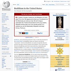 Buddhism in the United States