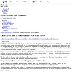 "Buddhism and Relationships" by Susan Piver