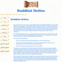 Buddhist Deities-Buddhist Gods