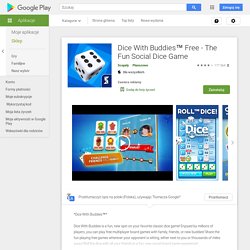 Dice With Buddies™ Free - The Fun Social Dice Game – Aplikacje w Google Play