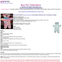 Buddy Bears to knit