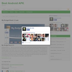 Best Android APK » My Budget Book 2.3 apk