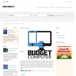 Budget Computers : Computers