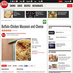 Buffalo-Chicken Macaroni and Cheese Recipe : Food Network Kitchens