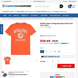 Buffalo State College Bengals NCAA Seal Tee T-Shirt – Campus-Wardrobe