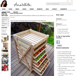 Build a Food Storage Shelf