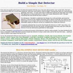 Build a Simple Bat Detector