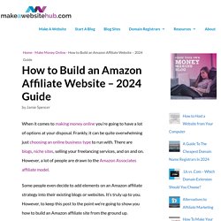 How to Build an Amazon Affiliate Website