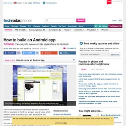 How to build an Android app