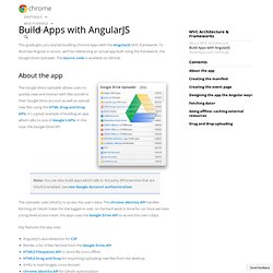 Build Apps with AngularJS