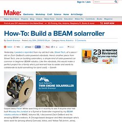 Online : How-To: Build a BEAM solarroller
