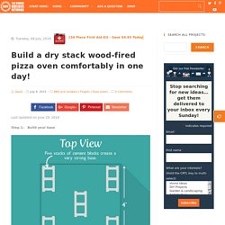 Build a dry stack wood-fired pizza oven comfortably in one day! – Page 2 – Your Projects@OBN