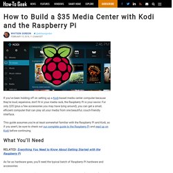 Build a $35 Media Center with Raspbmc and Raspberry Pi