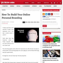 How To: Build Your Online Personal Branding