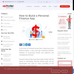 How to Build a Personal Finance App [Step-by-Step Guide]