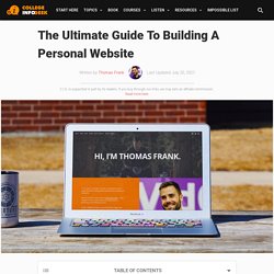 How to Build a Personal Website: An Easy Step-by-Step Guide (2019)