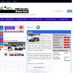 Build Your Own Rally / Rallycross ~ FREE Guide!