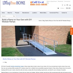 Build a Ramp on Your Own with DIY Modular Ramps