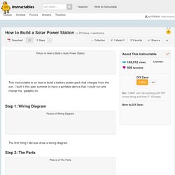 How to build a Solar Power Station