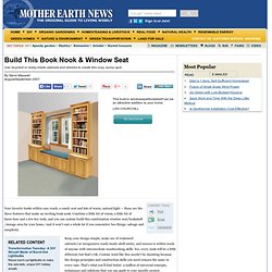 Build This Book Nook & Window Seat