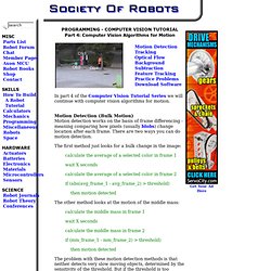 How to Build a Robot Tutorial - Society of Robots