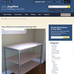 How to Build Your Own Workbench/Storage Shelf