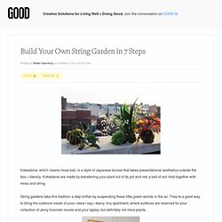 Build Your Own String Garden in 7 Steps