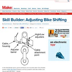 Adjusting Bike Shifter