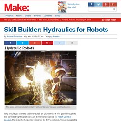 Skill Builder: Hydraulics for Robots