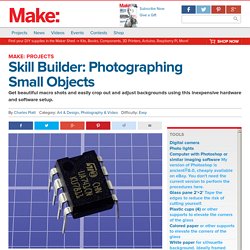 Skill Builder: Photographing Small Objects