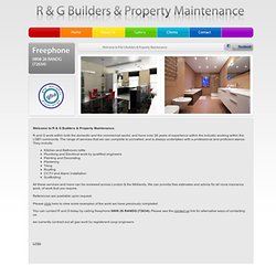 R & G Builders & Property Maintenance