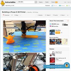 Building a Prusa i3 3D Printer - All