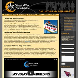 Las Vegas Team Building, Activities, Fun Events, corporate, training