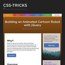 Building an Animated Cartoon Robot with jQuery