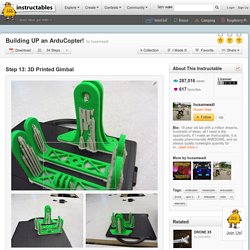 Building UP an ArduCopter! : 3D Printed Gimbal