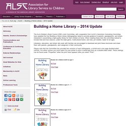 Association for Library Service to Children (ALSC)