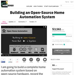 Building an Open-Source Home Automation System