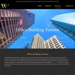 Office Building Toronto - Skilled Office Builders and Designers - West Vinci