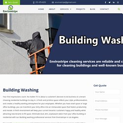 Building Washing Los Angeles, House Cleaning – EnviroStripe